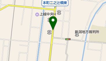 上越まつりの地図画像