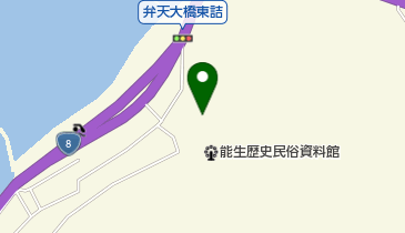 白山神社春季大祭の地図画像