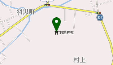 村上大祭の地図画像