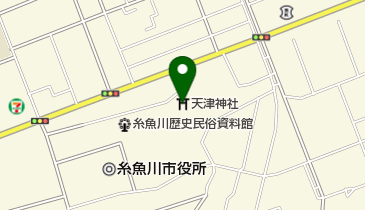 天津神社の地図画像