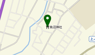 魚沼神社の地図画像