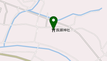 長瀬神社の地図画像