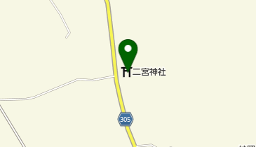 二宮神社の地図画像