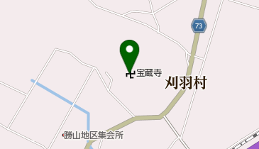 宝蔵寺の地図画像