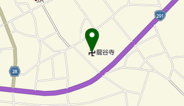 龍谷寺の地図画像