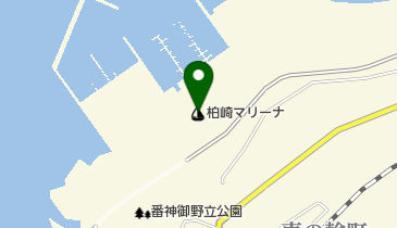 新潟県柏崎マリーナの地図画像