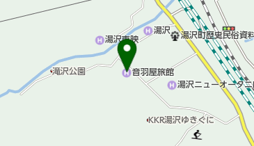 越後湯沢温泉の地図画像