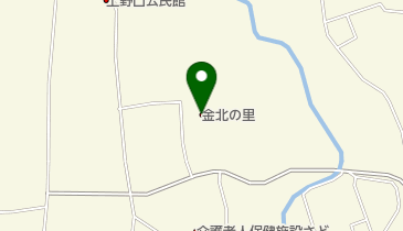 地域交流センター金井温泉金北の里の地図画像