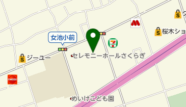 極楽湯女池店の地図画像