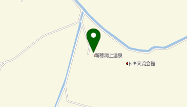 新穂潟上温泉の地図画像