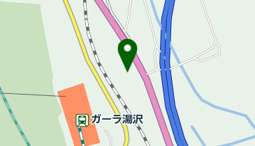 ゆの駅ゆざわの湯の地図画像