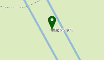 関越トンネルの地図画像