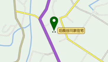 重要文化財旧長谷川家住宅の地図画像
