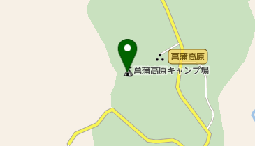 菖蒲高原の地図画像