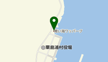 青い海ワッパークの地図画像