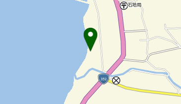 石地海水浴場の地図画像
