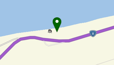 市振海水浴場の地図画像