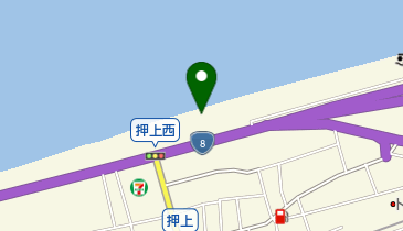 糸魚川海水浴場の地図画像