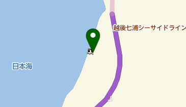 浦浜海水浴場の地図画像