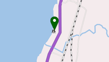 大月海水浴場の地図画像