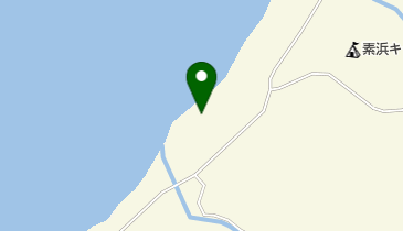 素浜海水浴場の地図画像