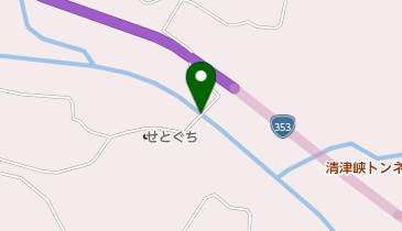 瀬戸渓谷の地図画像