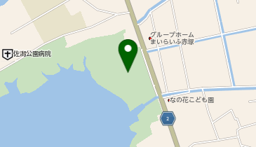 佐潟の地図画像