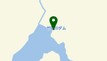 竹田ダムの地図画像