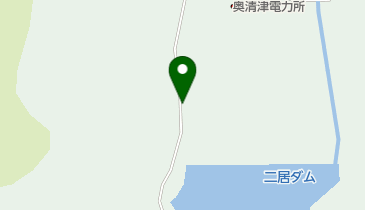 二居調整池の地図画像