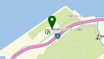 マリンドリーム能生の地図画像