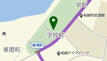 海岸公園の地図画像