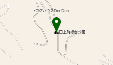 田上町総合公園の地図画像