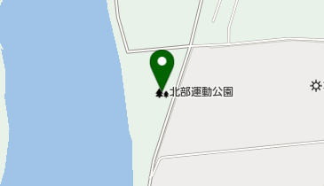 北部運動公園の地図画像