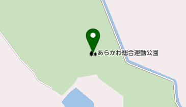 グリーンパークあらかわ総合運動公園の地図画像