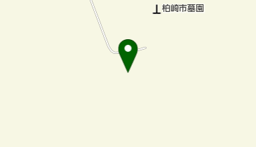 柏崎市墓園の地図画像