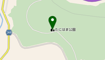 上越市たにはま公園の地図画像