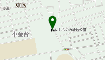 にしものみ緑地公園の地図画像
