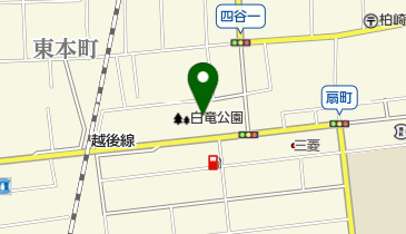 白竜公園の地図画像