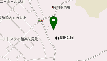 新田公園の地図画像