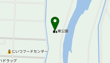 東公園の地図画像