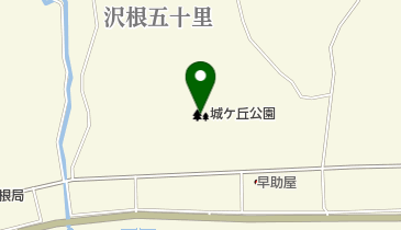 城ケ丘公園の地図画像