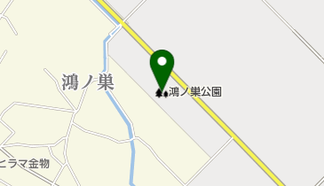 鴻ノ巣公園の地図画像