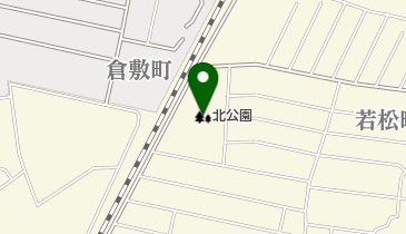 北公園の地図画像