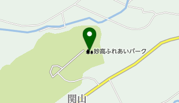 妙高ふれあいパークの地図画像