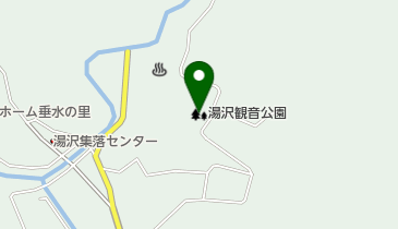 湯沢観音公園の地図画像