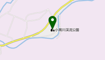 小黒川渓流公園の地図画像