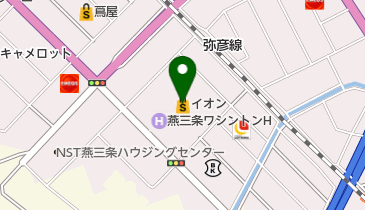 イオン県央店の地図画像