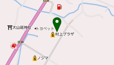 イオン村上東店の地図画像