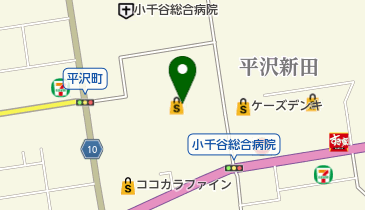 イオン小千谷店の地図画像