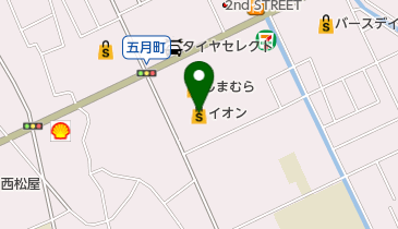 イオン亀田店の地図画像